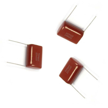 Polyester Film Capacitor Cl21 with Short Kinked Pin Topmay